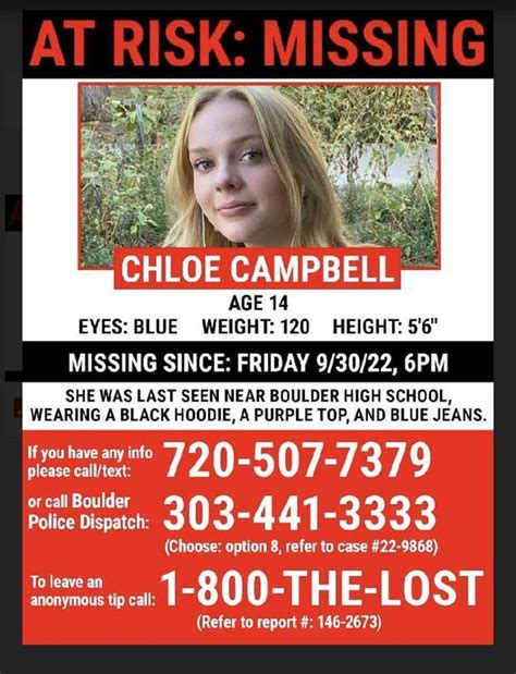 missing chloe|khloe campbell.